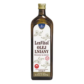 Oleofarm Nerafinirano laneno olje 500 ml - LENVITOL