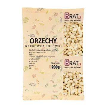 Polovice indijskih oreščkov 200 g