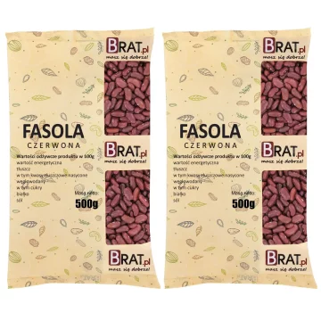 Rdeči fižol 1 kg (2 x 500 g)