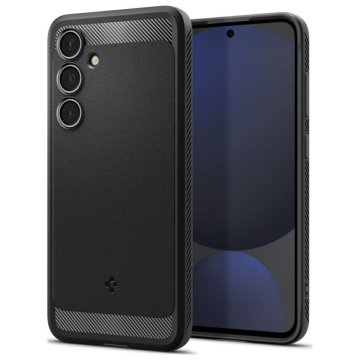 Spigen Ovitek Rugged Armor za Samsung Galaxy S24 FE, črn