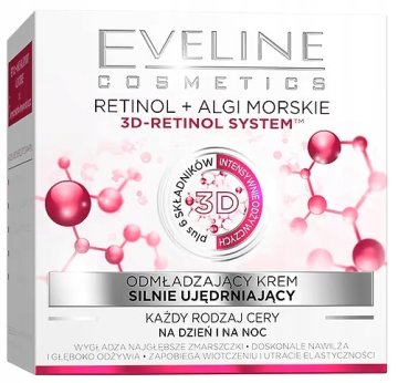 Eveline Cosmetics Eveline 3D-Retinol System učvrstitvena dnevna/nočna krema 50 ml