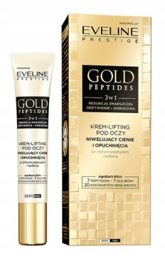 Eveline Cosmetics Eveline Gold Peptides lifting krema za oči 20 ml 50+