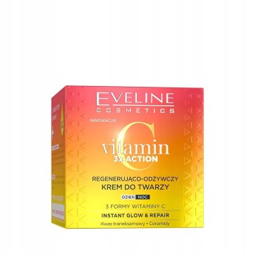 Eveline Cosmetics Eveline krema za obraz z vitaminom C 3x Action za dnevno in nočno uporabo 50 ml