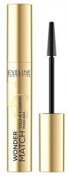 Eveline Cosmetics Eveline Wonder Match črna maskara za podaljševanje in zgoščevanje las 7 ml