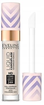 Eveline Cosmetics Eveline Liquid Camouflage HD vodoodporni korektor 06 Medium Beige 7,5 ml