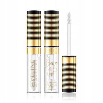 Eveline Cosmetics Eveline Brow&Go brezbarvni gel za obrvi z ultra fiksacijo 6 ml