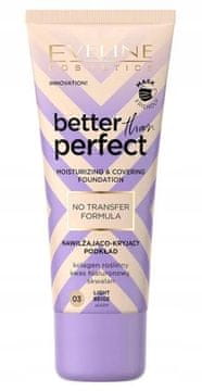 Eveline Cosmetics Eveline Better Than Perfect vlažilna in prekrivna podlaga 03 svetlo bež 30 ml