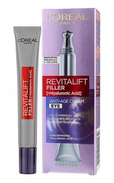 Revitalift Filler krema za oči s hialuronsko kislino 15 ml