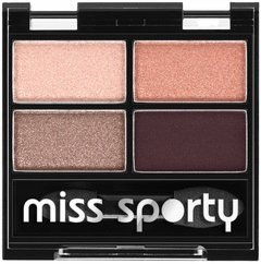 Paleta senčil za oči Miss Sporty Studio Quattro 408 Smoky Rose Metallic