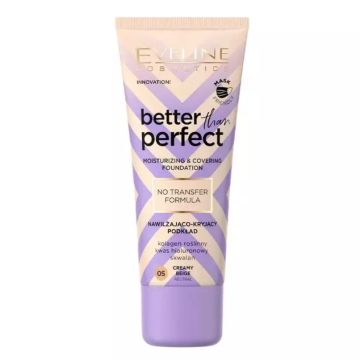 Eveline Cosmetics Eveline Better Than Perfect tekoči puder 05 Creamy Beige Neutral 30 ml