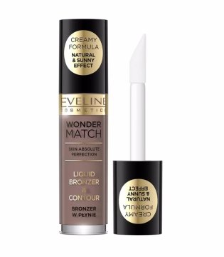 Eveline Cosmetics Eveline Wonder Match tekoči bronzer za konturiranje 01 4,5 ml