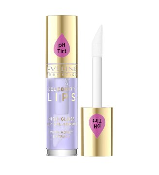 Eveline Cosmetics Eveline Celebrity Lips oljni serum za ustnice 03 Violet 5 ml