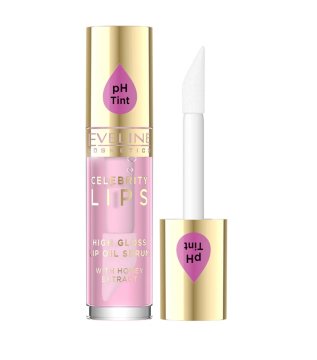 Eveline Cosmetics Eveline Celebrity Lips oljni serum za ustnice 02 Rose 5 ml