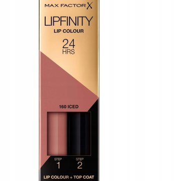 Max Factor Lipfinity 160 Iced - dolgo obstojna šminka 2 v 1 za 24 ur