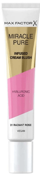 Max Factor Miracle Pure kremasti rdečilo za lica 01 Radiant Rose 15 ml