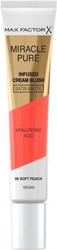 Max Factor Miracle Pure kremasto rdečilo za lica odtenek 06 Soft Peach 15 ml