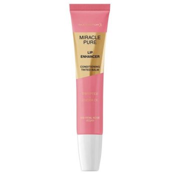 Max Factor Miracle Pure balzam za ustnice odtenek 040 Vital Rose, 12 ml