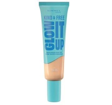 Rimmel Kind & Free Glow It Up vlažilni odtenek za ličenje odtenek 010 Rose Ivory 30 ml
