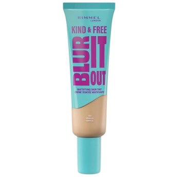 Rimmel Kind & Free Blur It Out matirajoči tekoči puder 160 Vanilla 30 ml