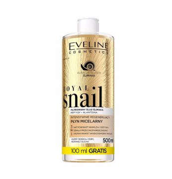 Eveline Cosmetics Eveline Royal Snail intenzivno regenerirajoča micelarna tekočina 3v1