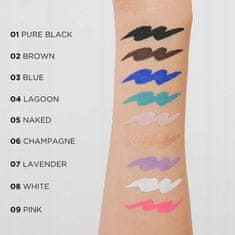 Eveline Cosmetics Eveline Variete vodoodporni gel za oči, odtenek 02 rjava