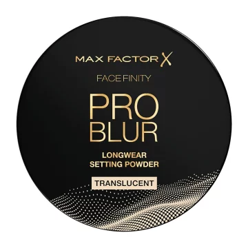 Max Factor Facefinity Pro Blur - prozoren matirajoči puder v prahu 10,5 g