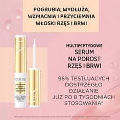Eveline Cosmetics Eveline multipeptidni serum za trepalnice in obrvi 4 ml