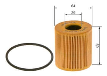 Bosch OLJNI FILTER FIAT DUCATO 06> 2.2 JTD