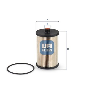 UFI FILTER GORIVA - VW CRAFTER 2.5TDI 09>