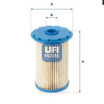 UFI FILTER GORIVA - FORD C-MAX 1.8TDCI/ FOCUS 1.8TDCI/ MONDEO 1.8TDCI 07>