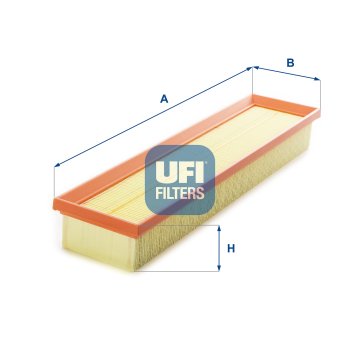 UFI ZRAČNI FILTER CITROEN BERLINGO 08> C4/307 1.6 16V 05>