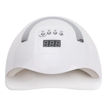 UV/LED svetilka za nohte 180 W za hibridne lake, gele in akrilne gele, bela X7 MAX
