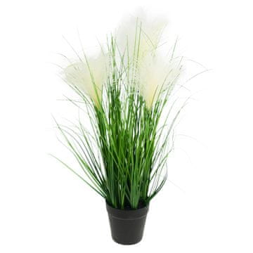 33 Umetna pampas trava v okrasnem lončku CV17510 45 cm