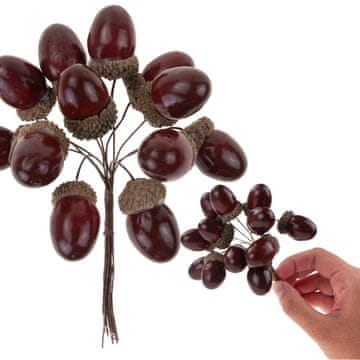 33 Umetna okrasna veja iz želoda za osrednje okraske CV33939