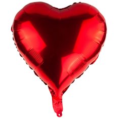 33 Rdeč folijski balon s srcem, helijev srček TG66235-2