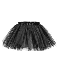 EFFIE - mladinska plesna suknjica črna Tutu Effie baletno krilo črno 134/140