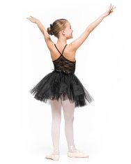 EFFIE - otroška črna tutu krilo Effie baletno krilo črno 98/104