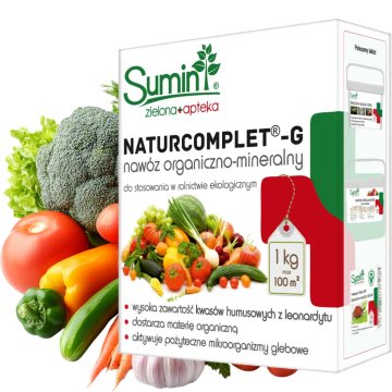 33 Organsko-mineralno gnojilo SUM86 NATURCOMPLET-G naravni granulat