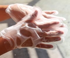 33 Hranilna vlažilna maska za roke Rokavice TG56487