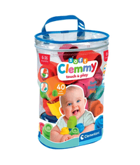 Clementoni Clemmy barvit set vrečka 40 mehkih kock 17878