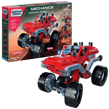 Clementoni Znanstvene zabavne kocke Mehanika Laboratorij Monster Truck Poljščina 50062