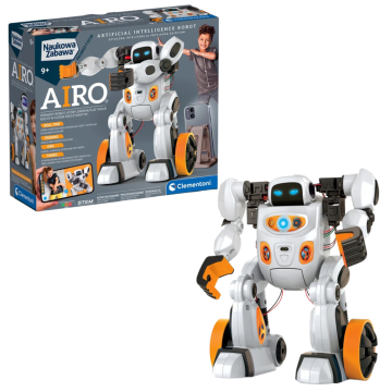 Clementoni Znanstveno zabavni komplet robotov Airo v poljščini 50819