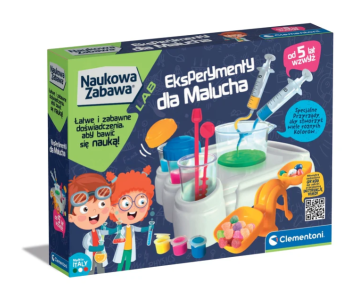 Clementoni Znanstveni zabavni poskusi za malčke v poljščini 50895