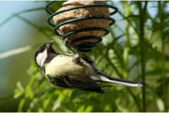33 Ovalna kovinska krmilnica za ptice za maščobne kroglice