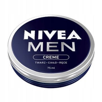 Nivea MEN Creme Univerzalna krema za obraz, telo in roke za moške 75 ml