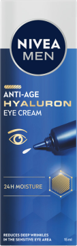 Nivea MEN HYALURON moška krema proti gubam za oči 15 ml