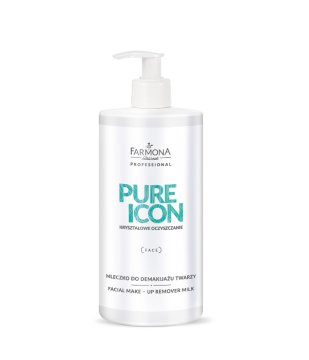 Pure Icon mleko za odstranjevanje ličil za obraz 500 ml