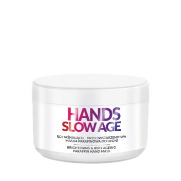 HANDS SLOW AGE parafinska maska za roke za posvetlitev in pomlajevanje 300 g