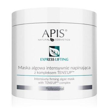 Apis Express Lifting maska za intenzivno učvrstitev kože z algami in kompleksom TENS'UP 200 g