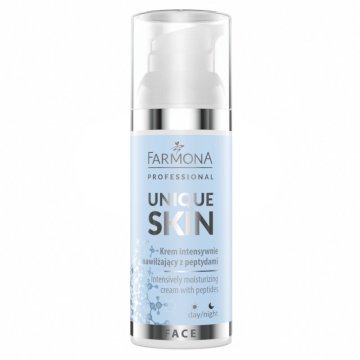Unique Skin intenzivno vlažilna krema za obraz s peptidi, dan/noč 50 ml